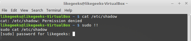 sudo