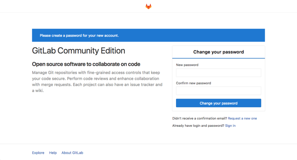 gitlab initial password2