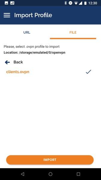 02 import file screen